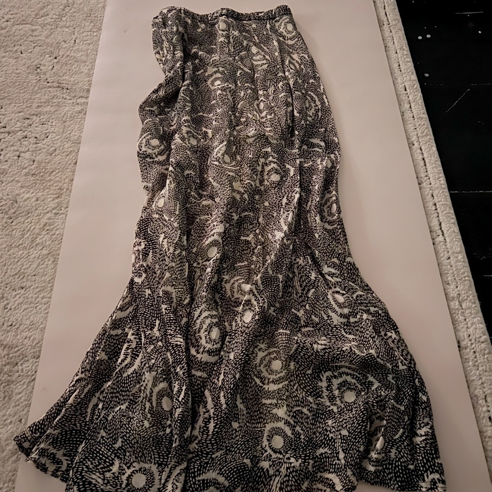 Maxi Zara flowy printed skirt